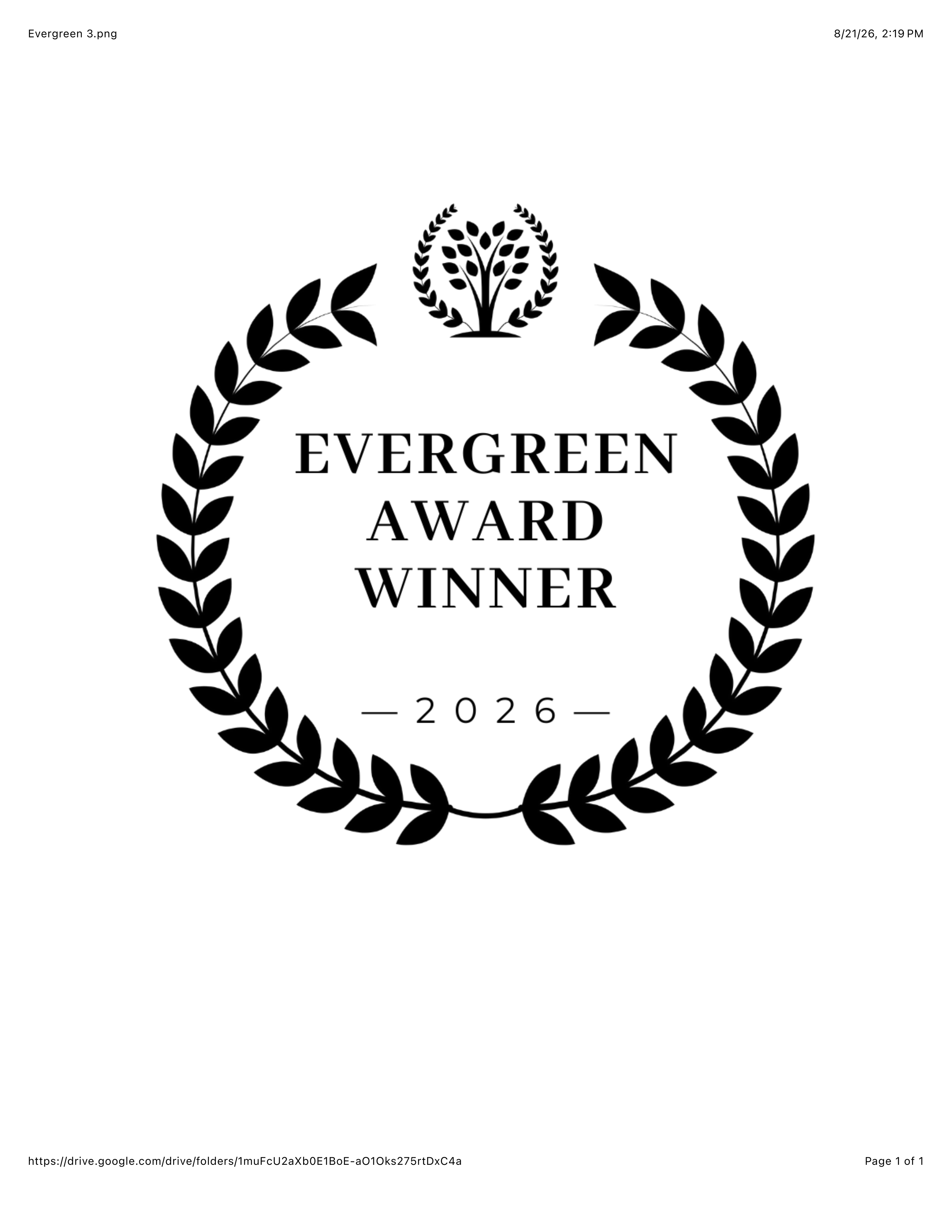 Evergreen Awards 2026 - Best Skilled Trades Staffing Agency in the United States